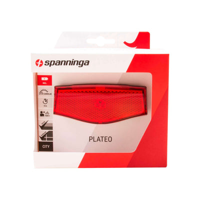 Feu arrière Spanninga plateo xb battery 50 80mm