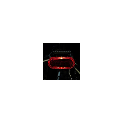 Feu arrière Elips XB batterie LED 80 mm rouge