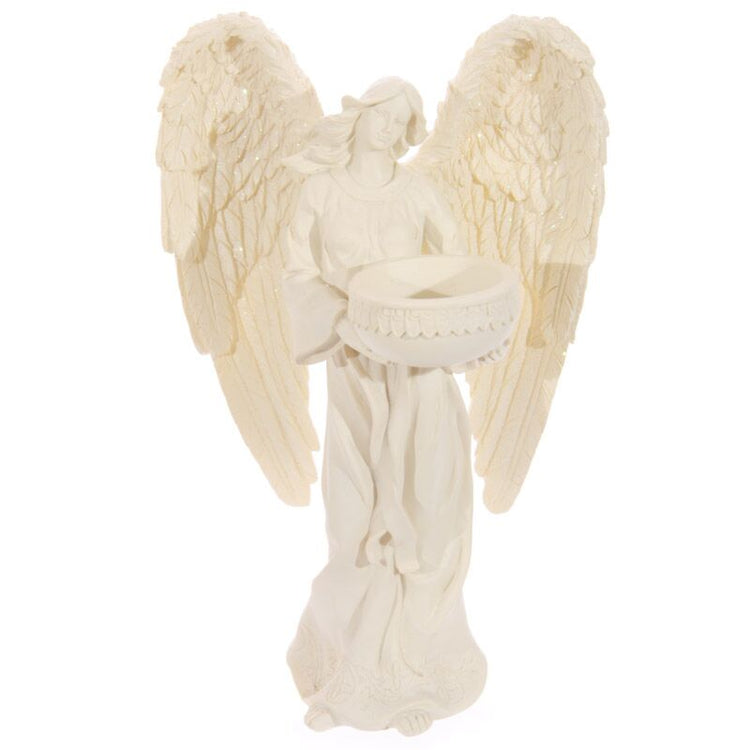 Porte-lumière de thé Engel - debout de 23 cm