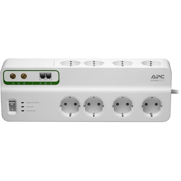 Prise APC avec protection contre la surtension 8x (+ coax