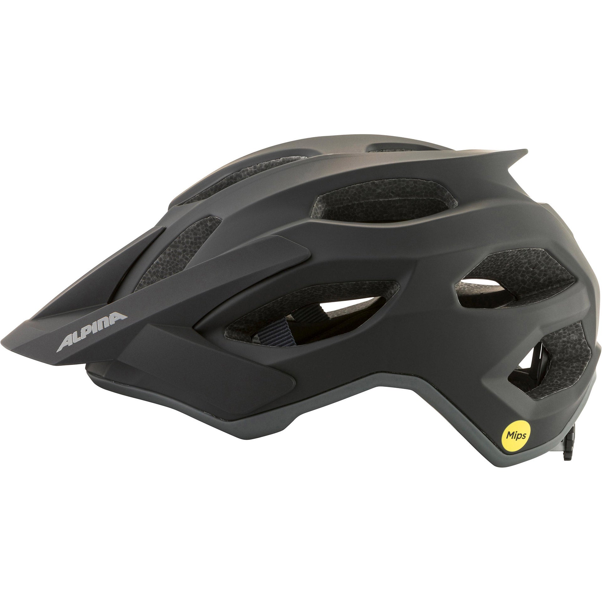 Olympic sportswear alpina sports casque vtt apax mips 57-62 noir mat