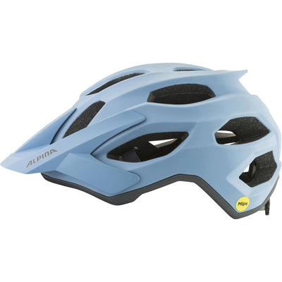 Olympic sportswear alpina sports casque vtt apax mips 52-57 bleu clair mat