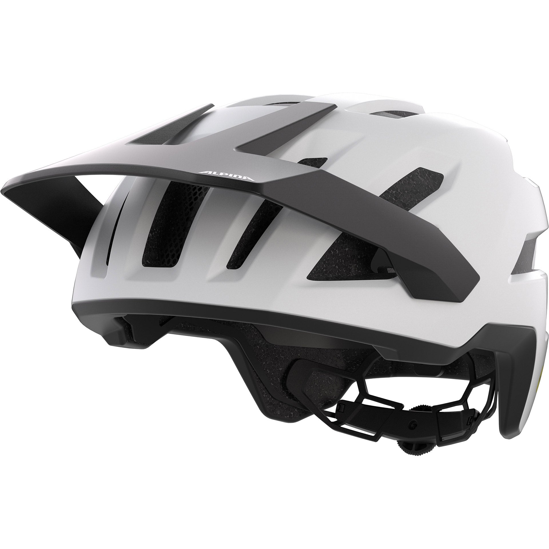 Olympic sportswear alpina sports casque vtt taunus mips 52-56 blanc mat
