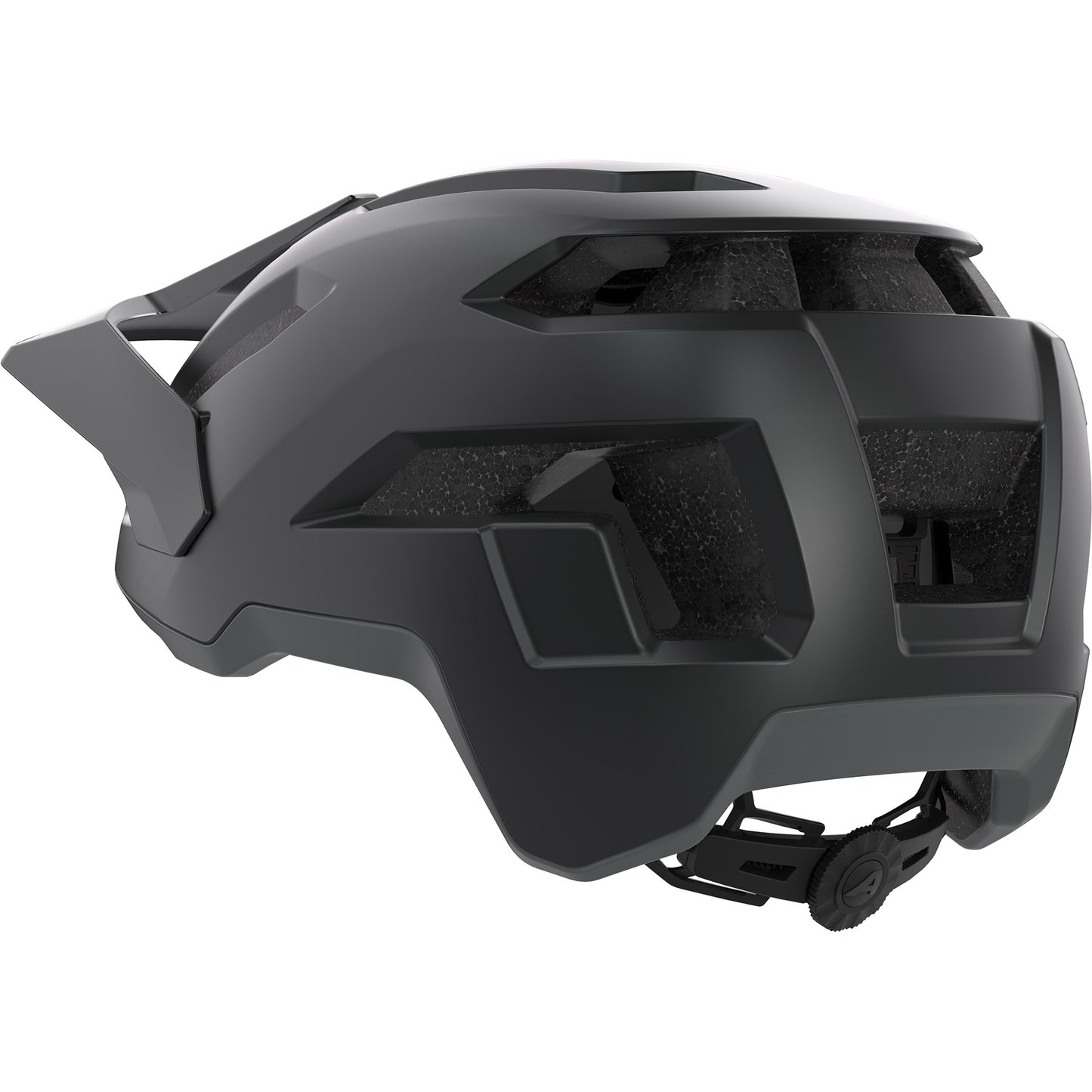 Olympic sportswear alpina sports casque vtt taunus 52-56 noir mat gris
