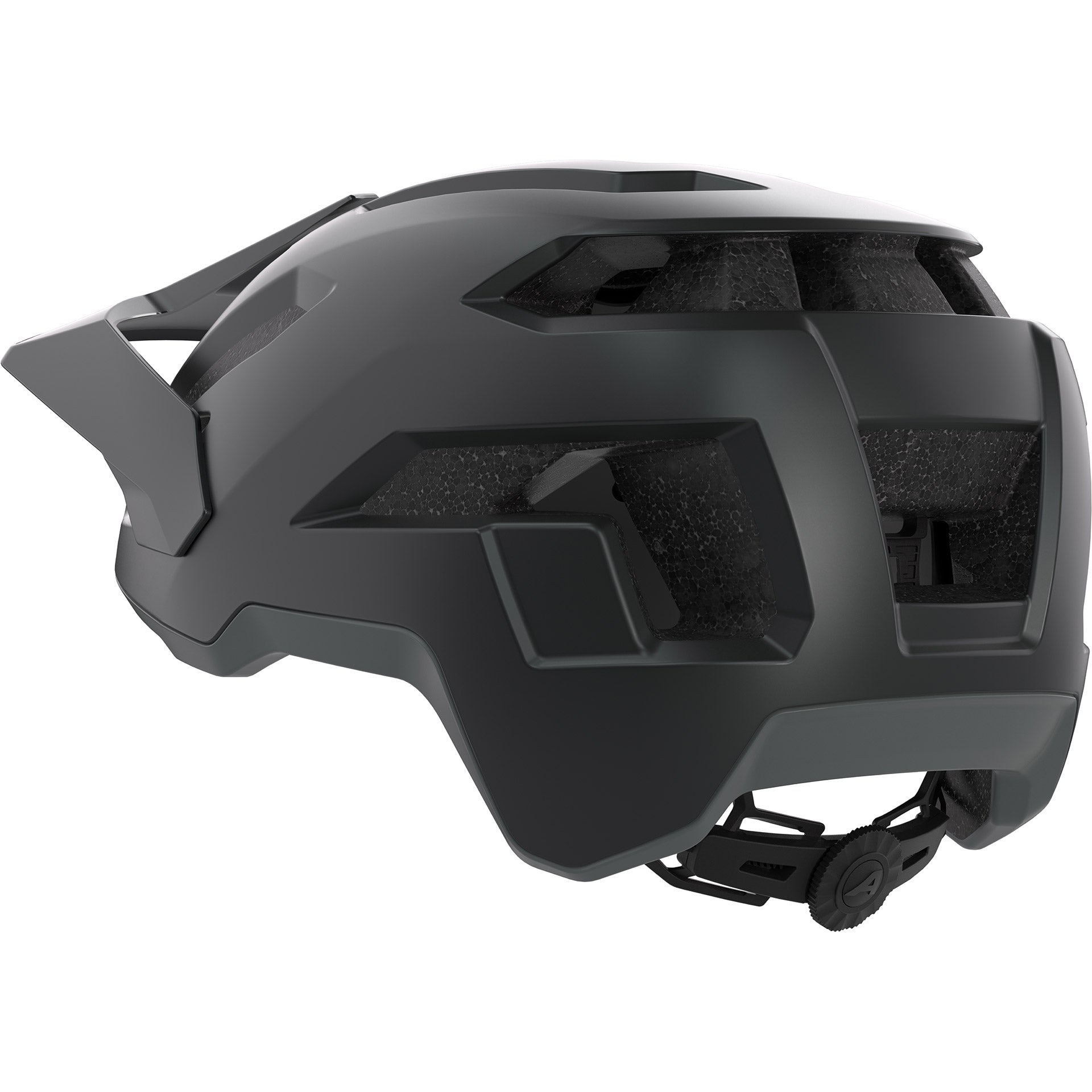 Olympic sportswear alpina sports casque vtt taunus 52-56 noir mat gris