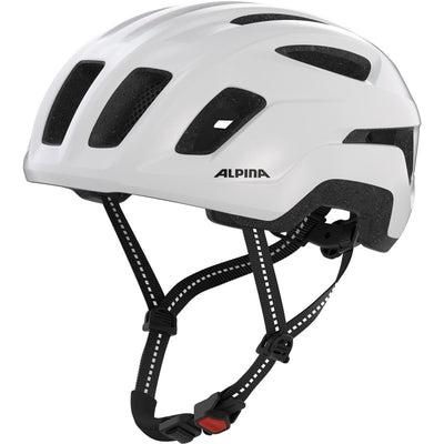 Olympic sportswear alpina sports casque urbain paranus 59-61 blanc brillant