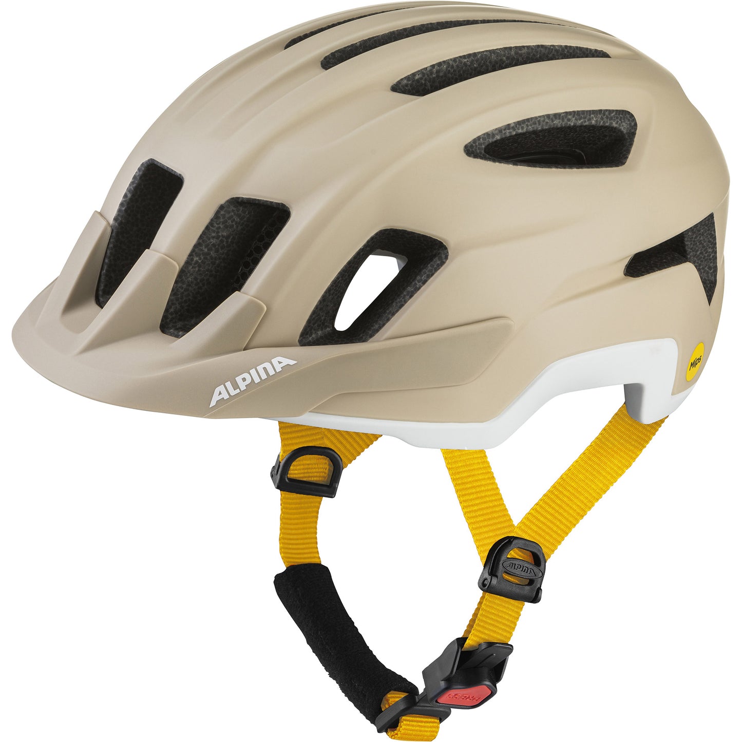 Olympic sportswear alpina sports tour casque paranus mips 55-59 beige mat