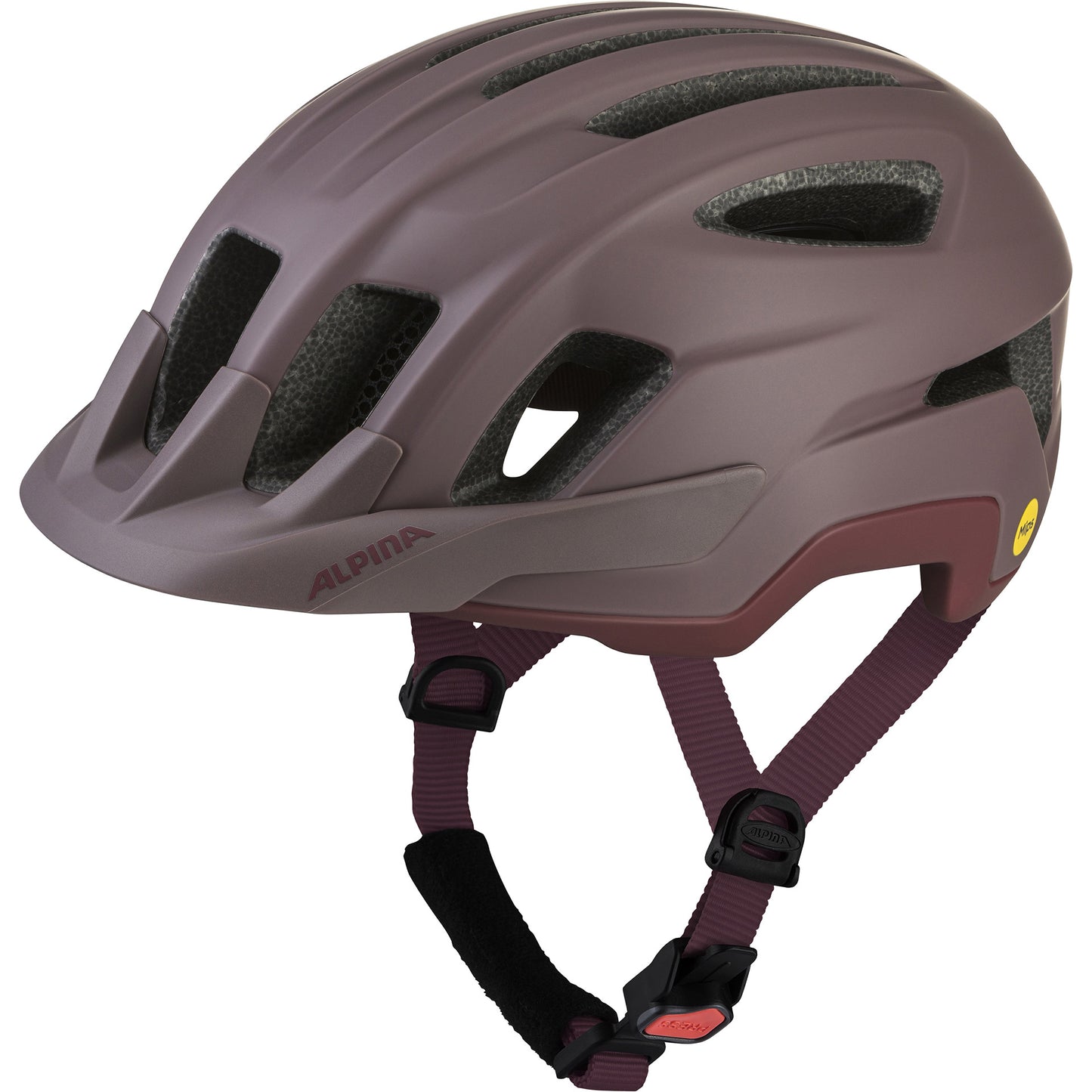 Olympic sportswear alpina sports tour casque paranus mips 55-59 marron mat