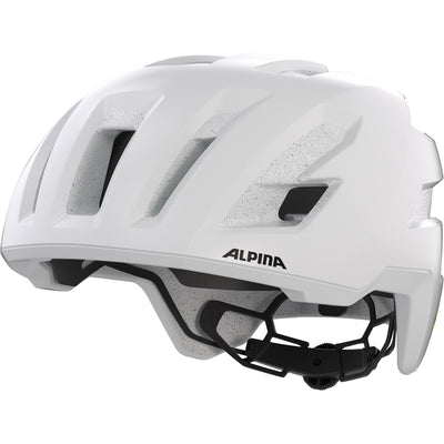 Olympic sportswear alpina sports tour casque taunus gravier mips 52-56 blanc mat