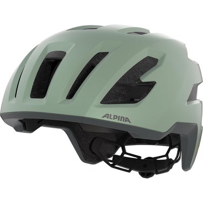 Olympic sportswear alpina sports tour casque taunus gravier mips 52-56 vert mat