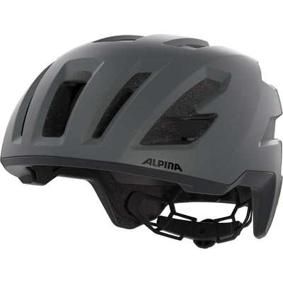 Olympic sportswear alpina sports tour casque taunus gravier mips 59-61 gris foncé mat