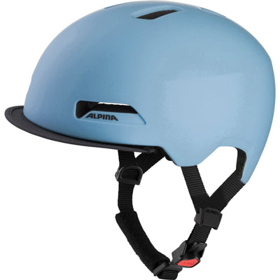 Alpina casque urbain sportif brooklyn 52-57 bleu mat