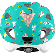 Vêtements de sport olympiques alpina sports casque pour enfants ximo flash licorne 49-54 brillant - afbeelding 3
