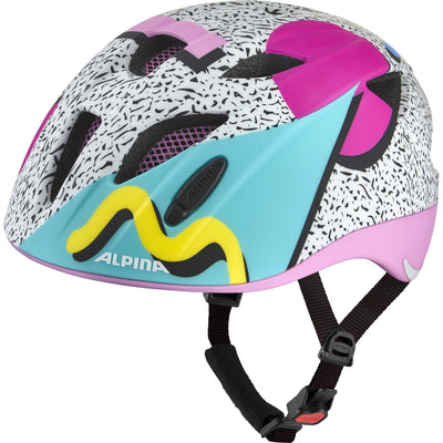 Olympic sportswear alpina sports casque pour enfants ximo flash retro 49-54 mat