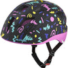 Olympic sportswear alpina sports casque pour enfants ximo flash noir-confetti 49-54 mat