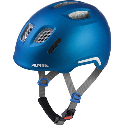 Olympic sportswear alpina sports casque pour enfants ximo 2 flash bleu 45-49 mat