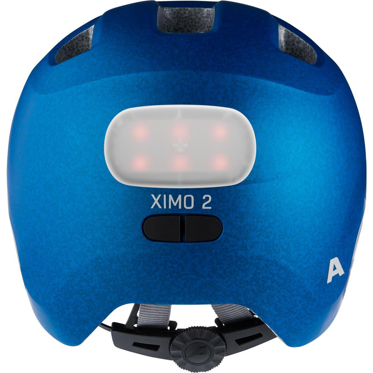 Olympic sportswear alpina sports casque pour enfants ximo 2 flash bleu 45-49 mat