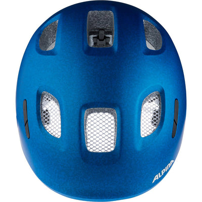 Olympic sportswear alpina sports casque pour enfants ximo 2 flash bleu 49-54 mat