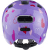 Olympic sportswear alpina sports casque pour enfants ximo 2 coeurs violets 45-49 brillant