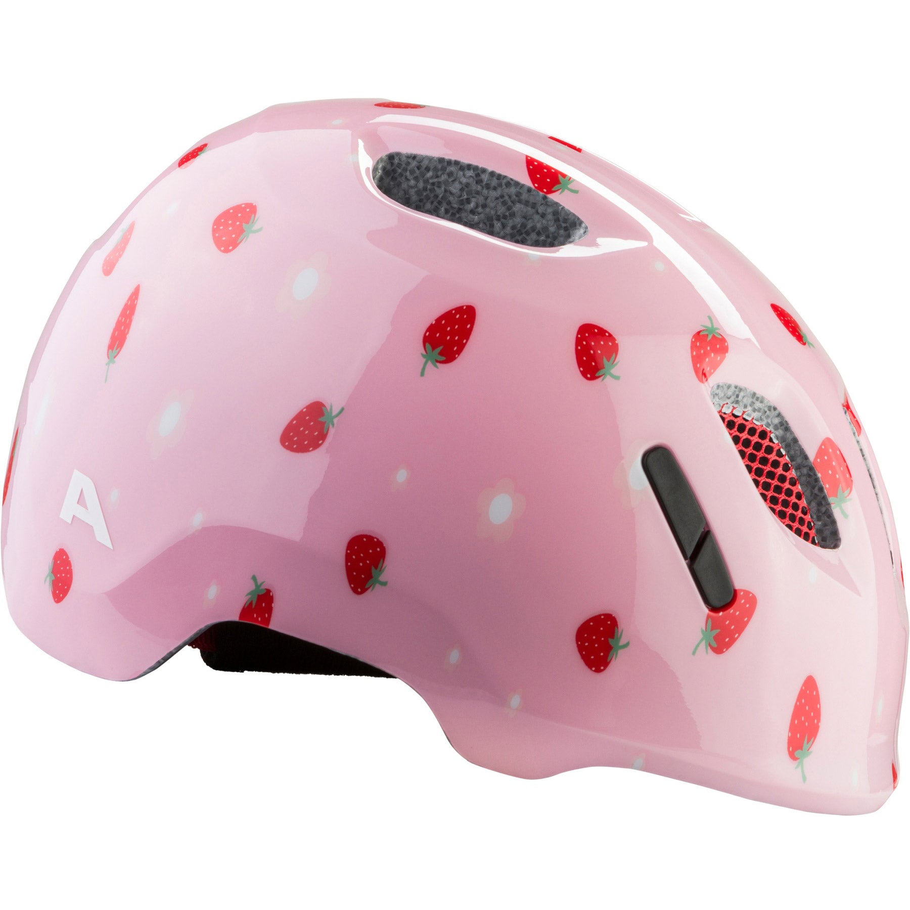 Olympic sportswear alpina sports casque pour enfants ximo 2 fraise 49-54 brillant