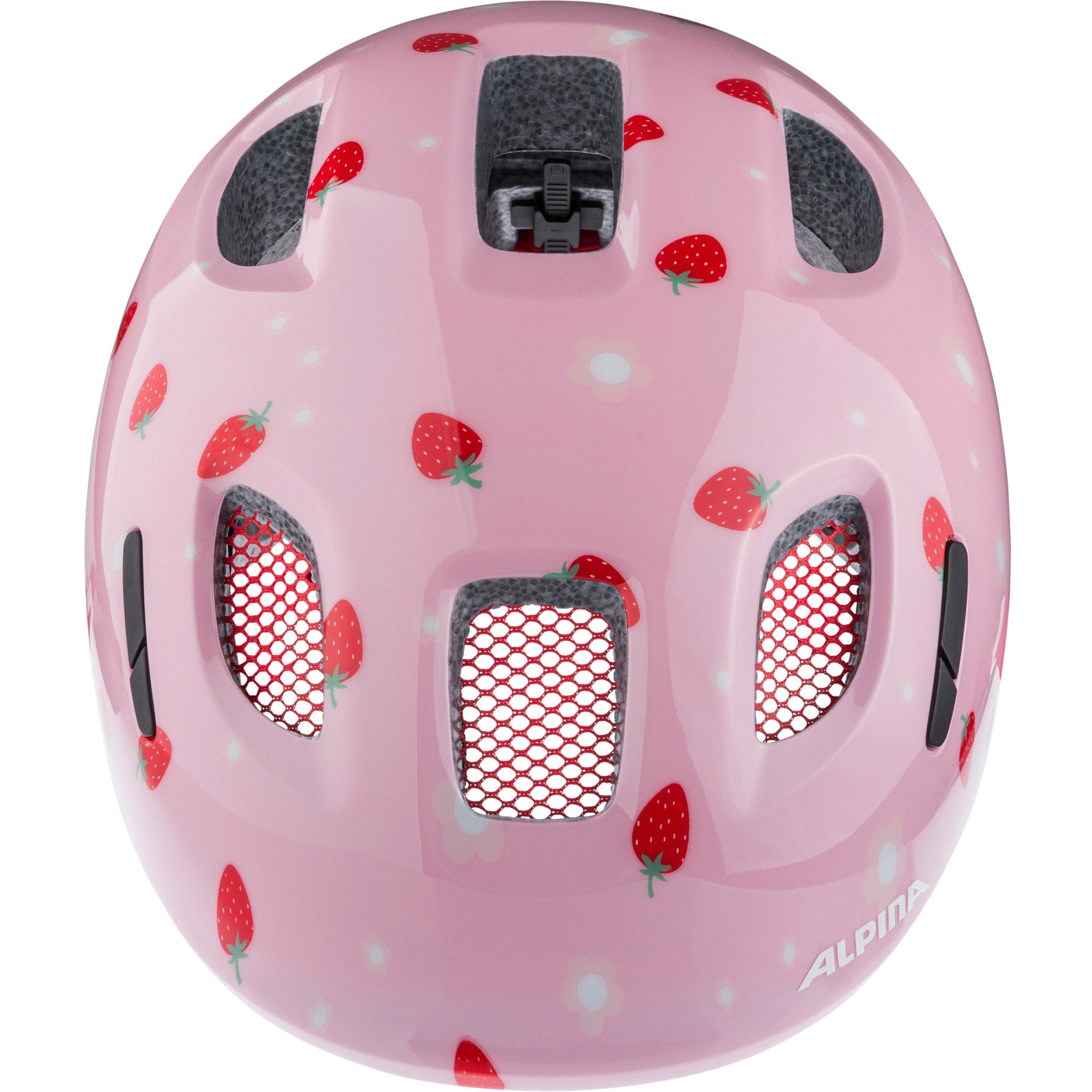 Olympic sportswear alpina sports casque pour enfants ximo 2 fraise 49-54 brillant
