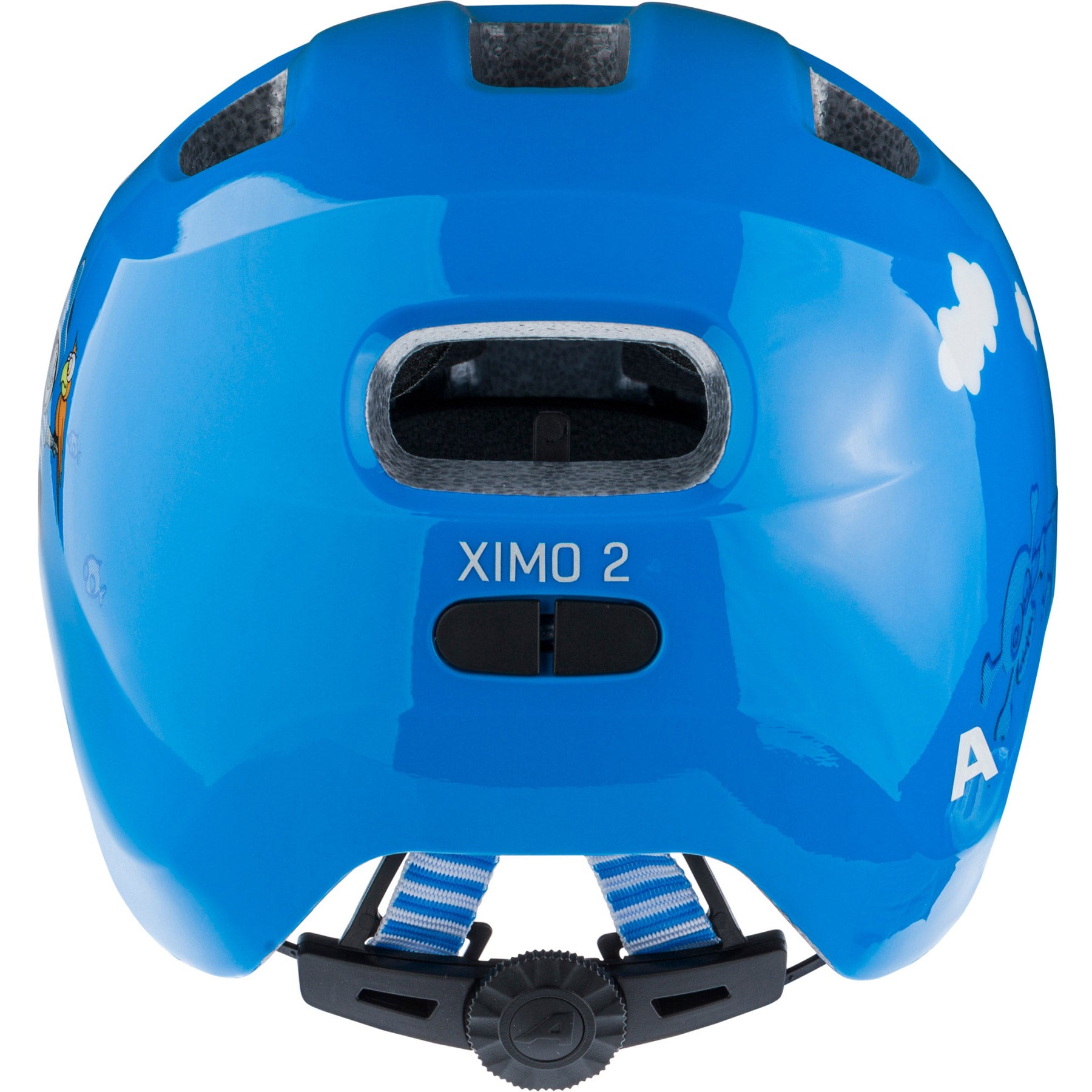 Vêtements de sport olympiques alpina sports casque pour enfants ximo 2 ahoi 45-49 brillant
