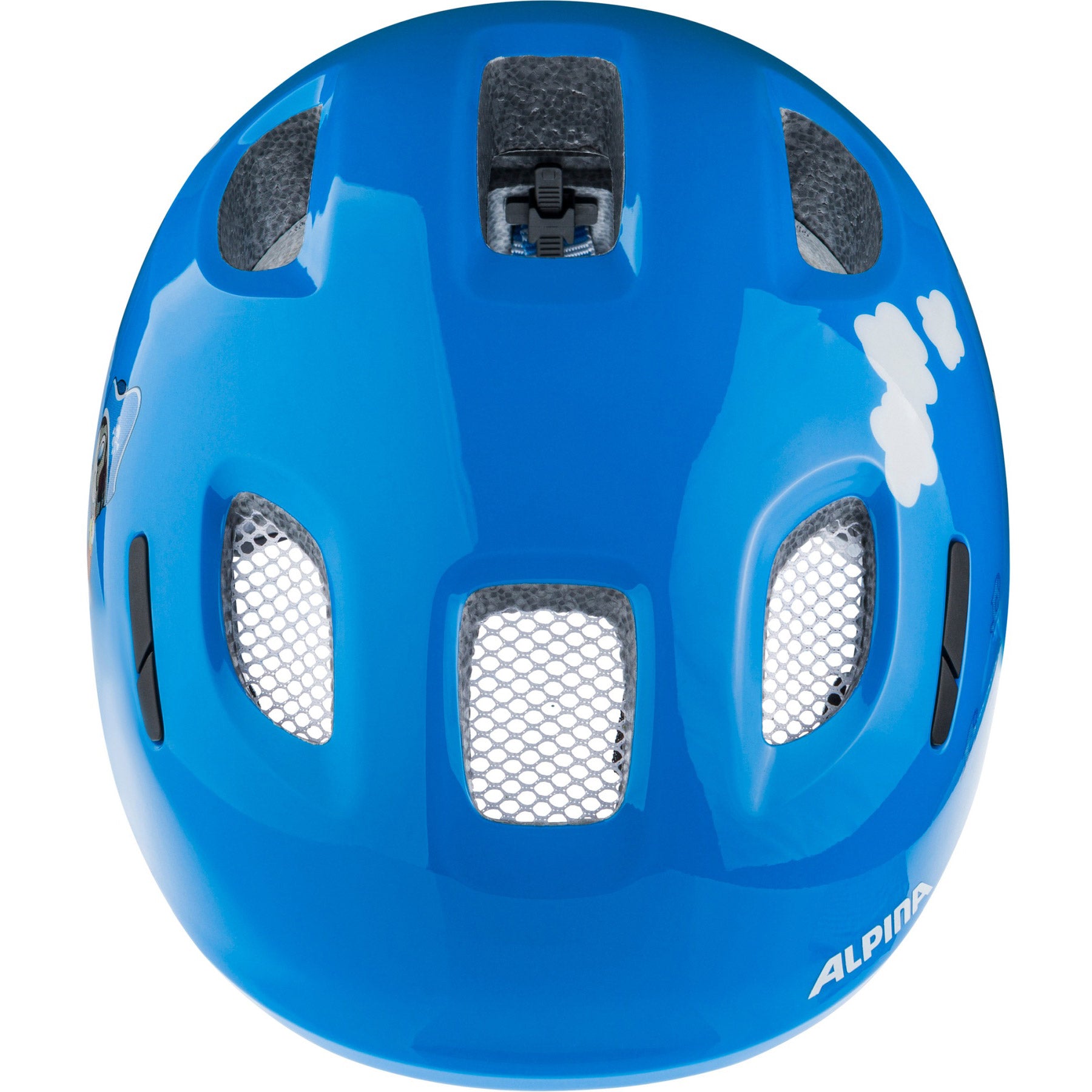 Vêtements de sport olympiques alpina sports casque pour enfants ximo 2 ahoi 49-54 brillant