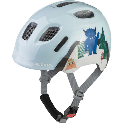 Olympic Sportswear Alpina Sports casque pour enfants Ximo 2 Mountain Monster 49-54 brillant