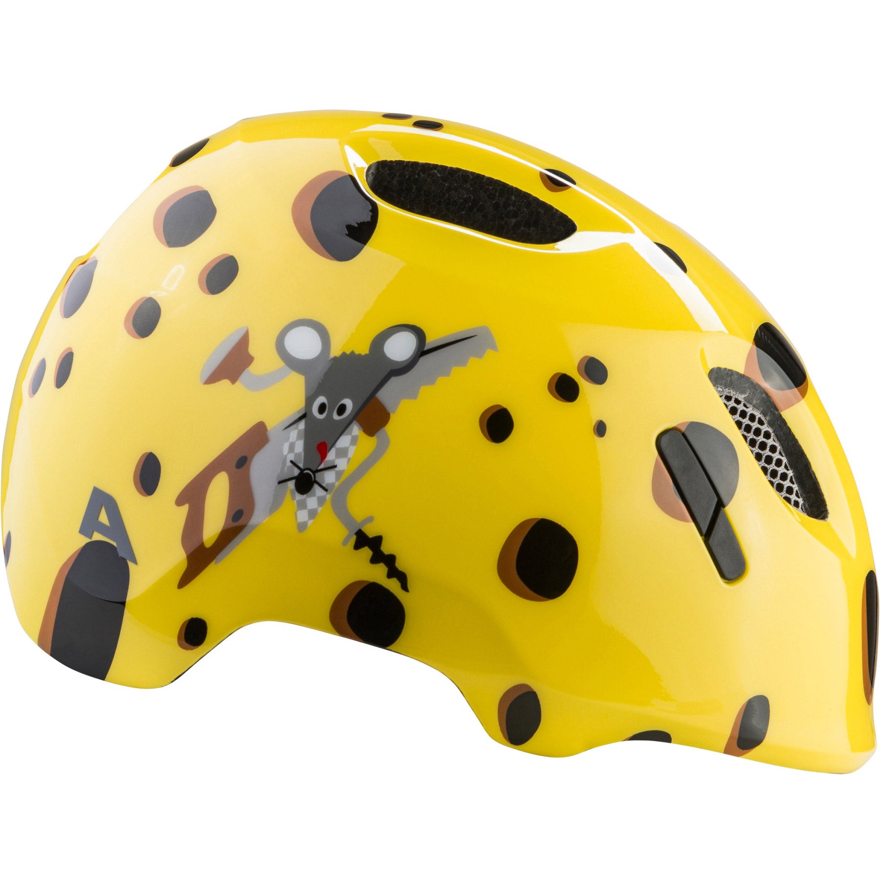 Olympic sportswear alpina sports casque pour enfants ximo 2 jaune gouda 49-54 brillant