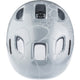 Olympic sportswear alpina sports casque pour enfants ximo 2 argent fower 47-51 brillant