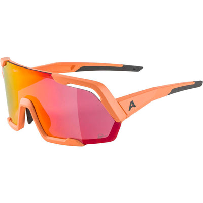 Vêtements de sport olympiques alpina sports lunettes de sport rocket q-lite rose mat