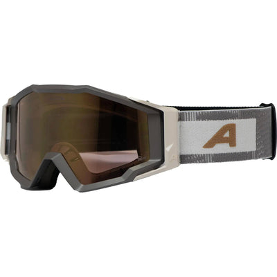 Vêtements de sport olympiques alpina sports lunettes de sport circus q-lite marron mat