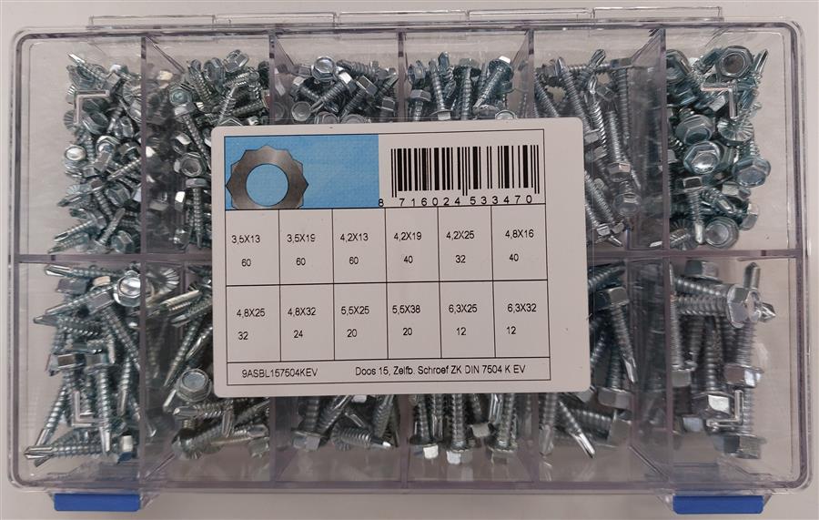 Assortiment de vis zk d7504 elvz