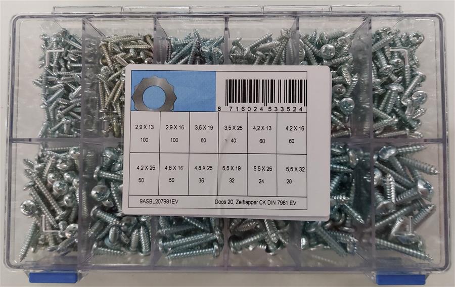 Assortiment de machines autotaraudeuses ck d7981 elvz