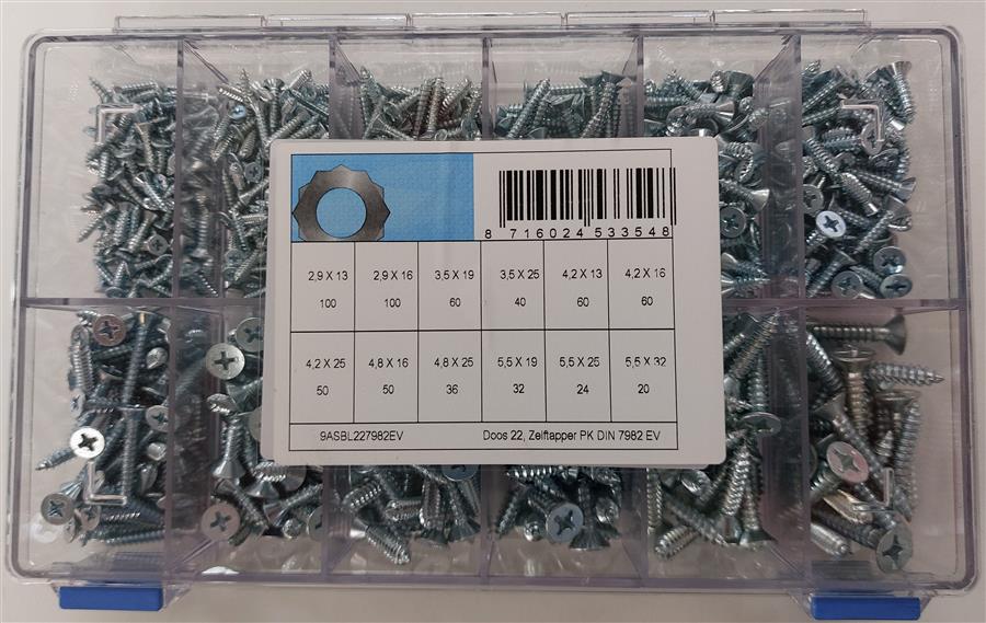 Assortiment de machines autotaraudeuses d7982 elvz