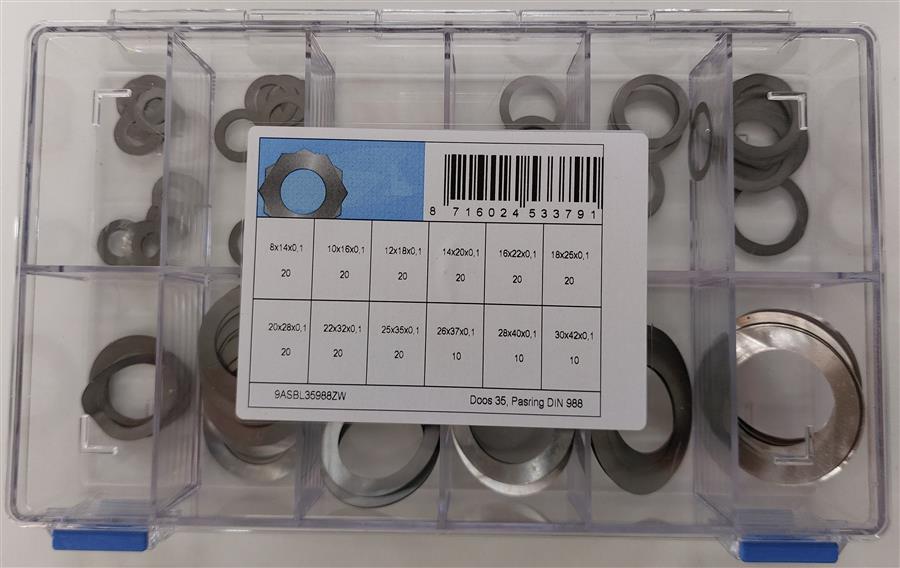 Assortiment de bague de montage d988