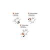 antivol à chaîne Hawk noir 100cm