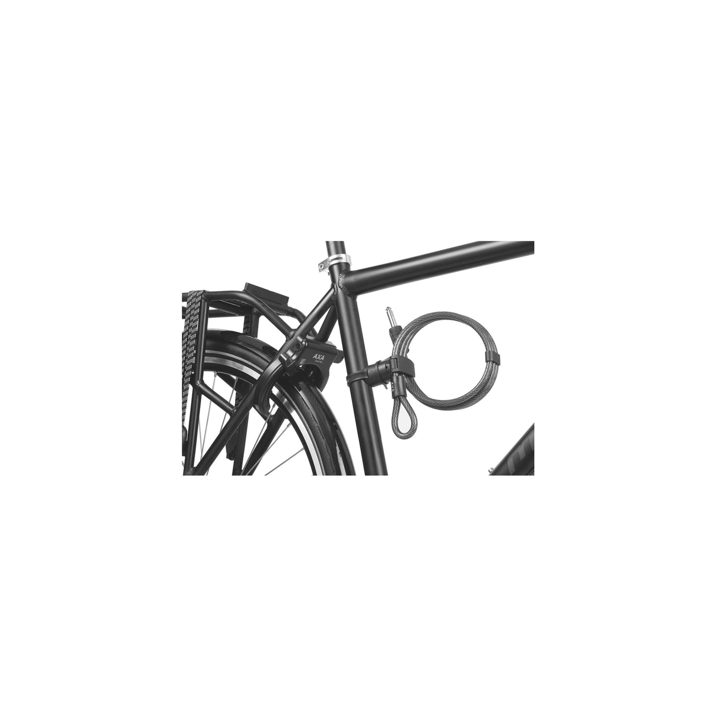 AXA RLE Câble de verrouillage 150cm - Noir