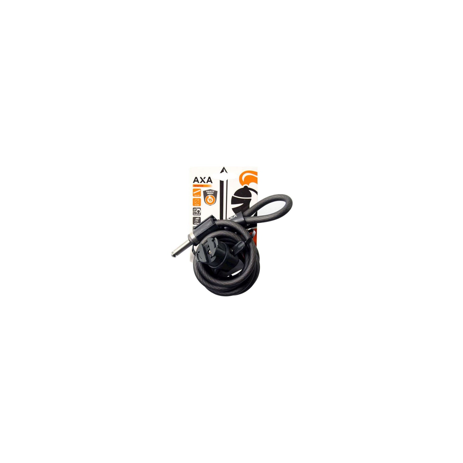 AXA Newton Plug In - 150cm - noir