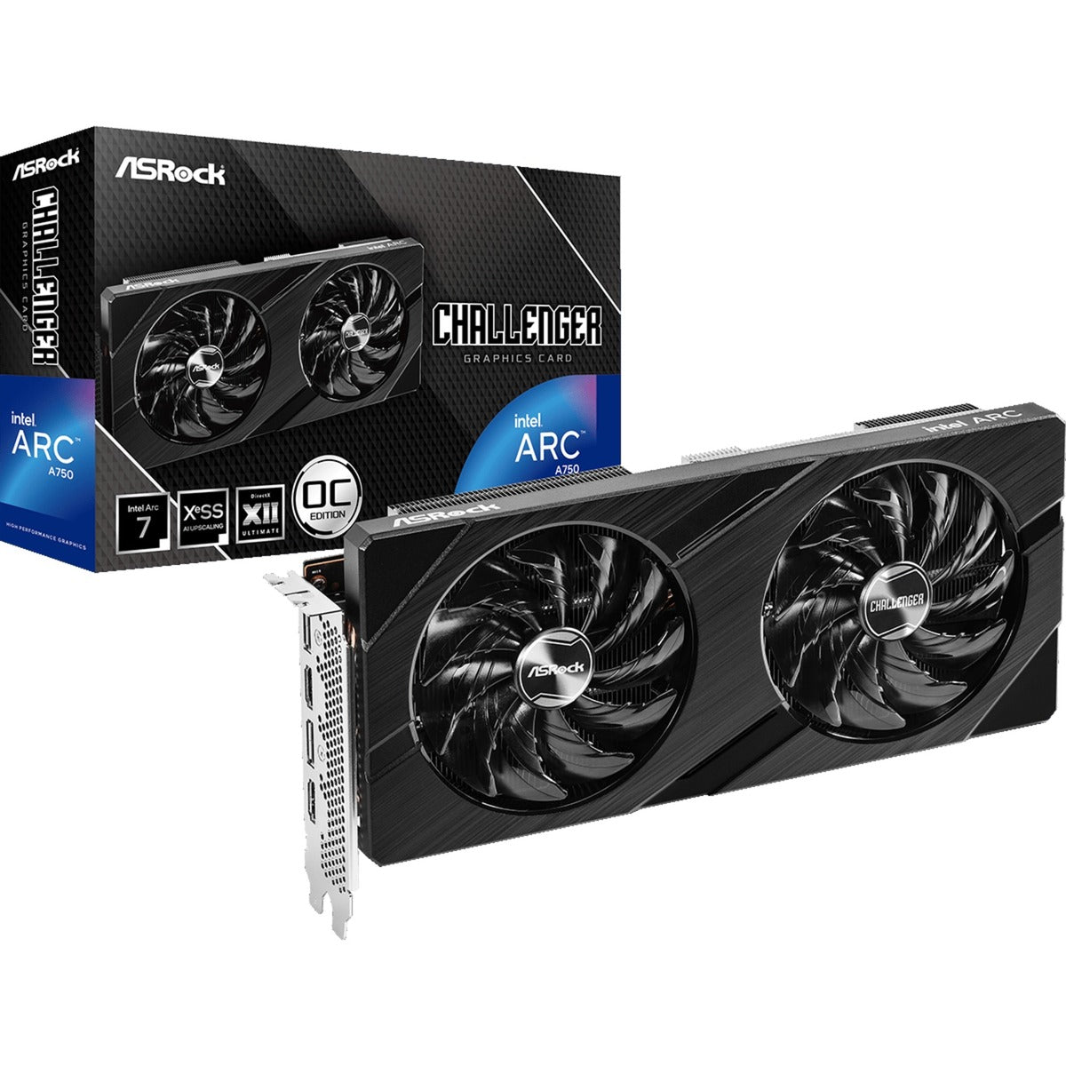 ASROCK Intel Arc A750 Challenger D 8 Go OC