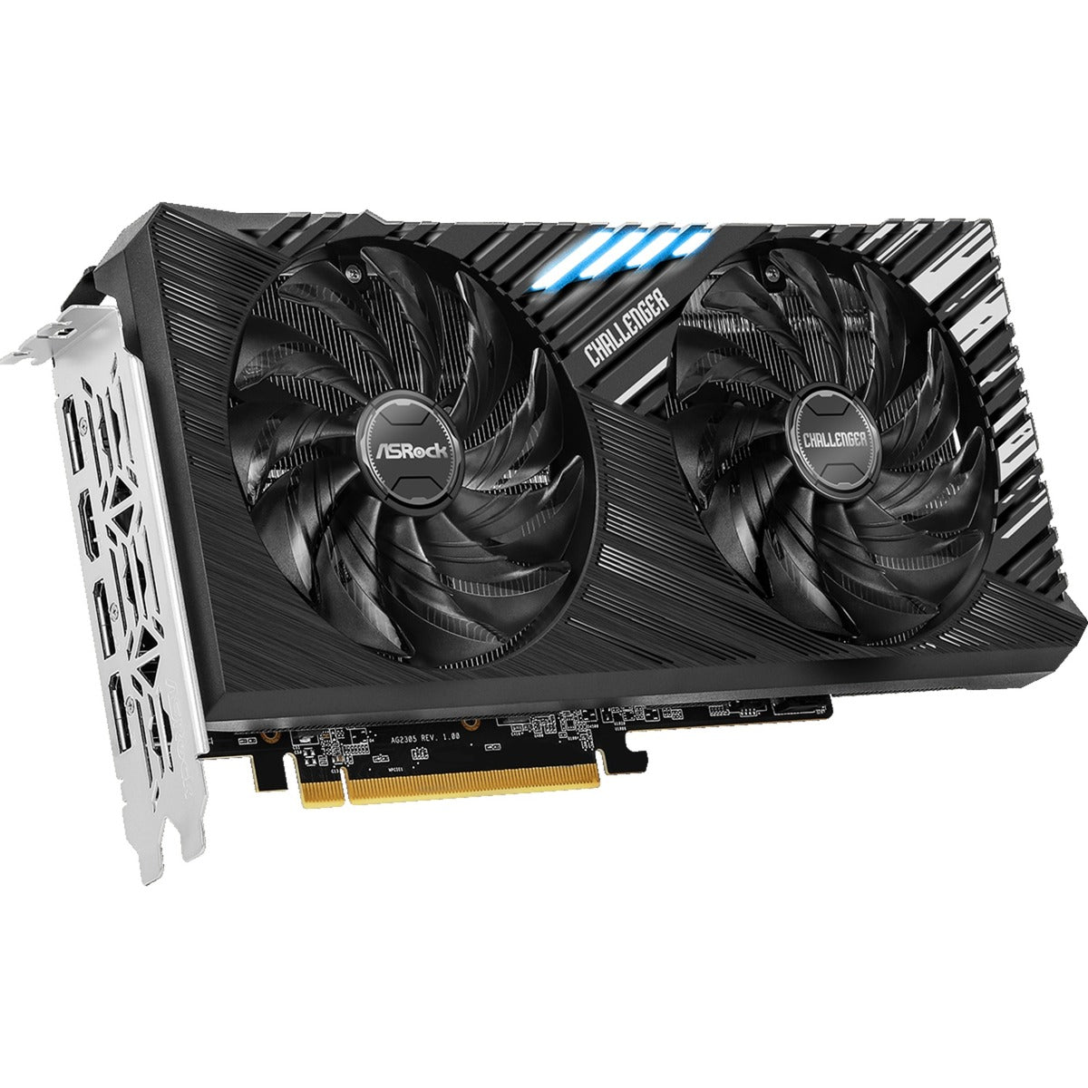 ASROCK RADEON RX 7600 XT Challenger 16 Go OC
