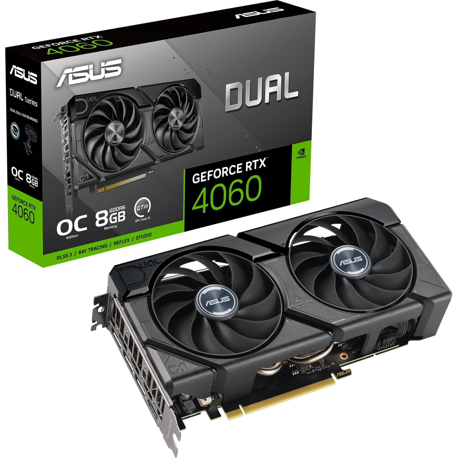 ASUS DUAL GEFORCE RTX 4060 EVO OC