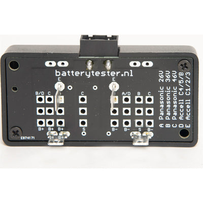 BatteryTester - Battre de la batterie du vélo d'étiquette blanche | Plastique | |