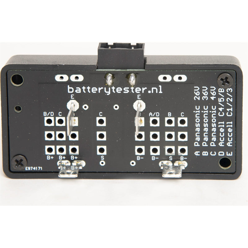 BatteryTester - Battre de la batterie du vélo d'étiquette blanche | Plastique | |