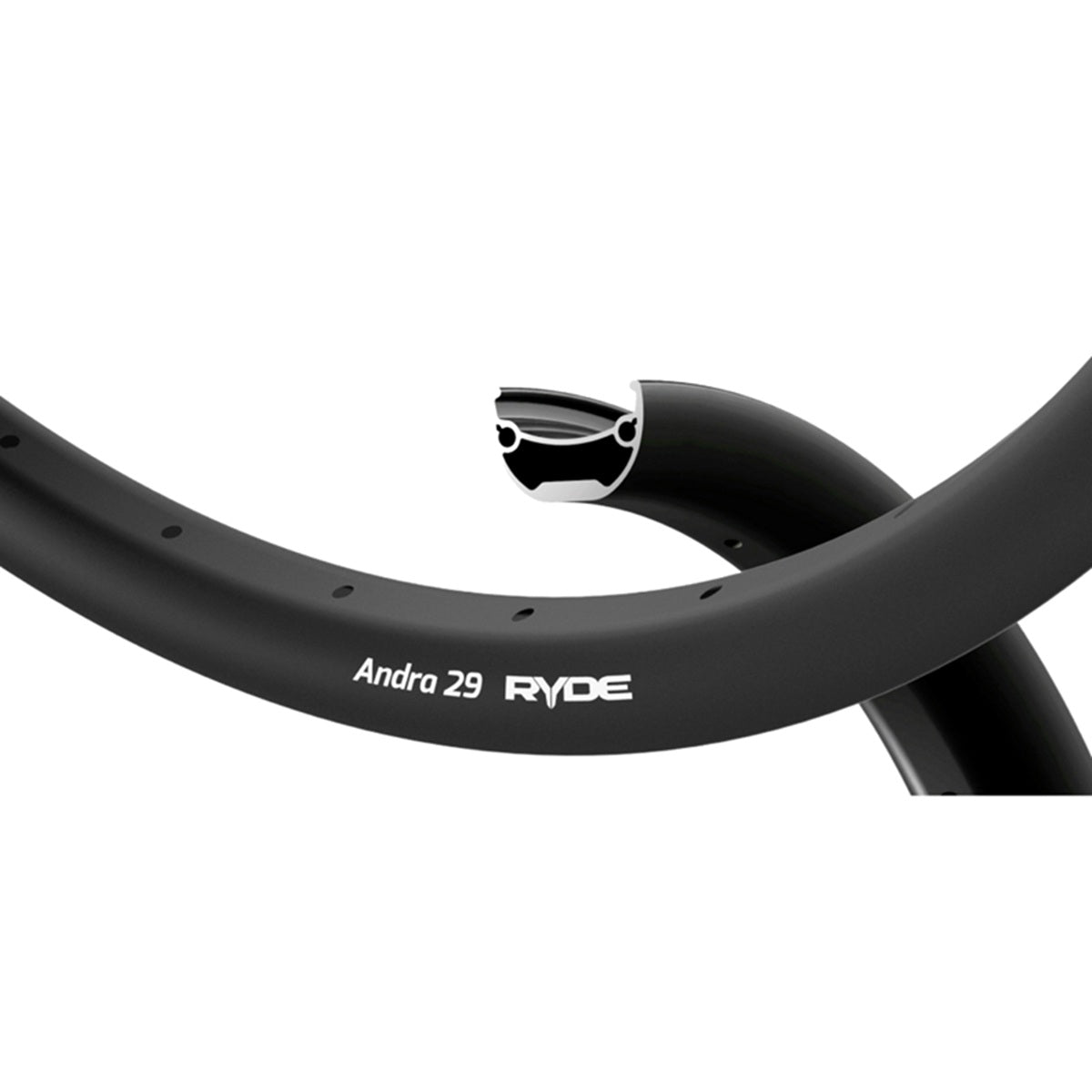 Jante Ryde 27,5 andra 29d disque noir 32 14