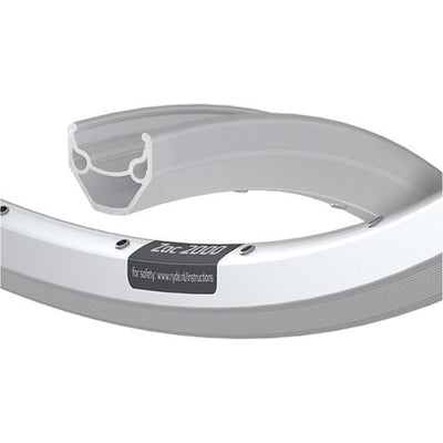 Jante Rigida ryde 28 (622) zac-2000 36 14 argent (sol)