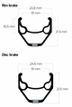 Ryde Rim 28 pouces 622 ZAC2000 Black entier 36