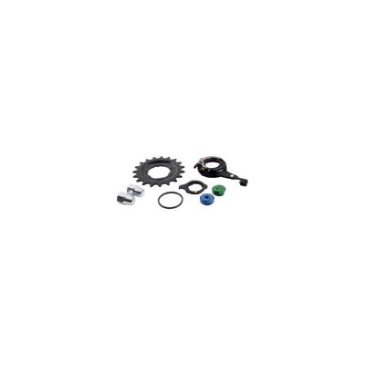 Roue arrière Roland 28 Nexus 7 RB ZAC2000 en acier inoxydable noir SPK