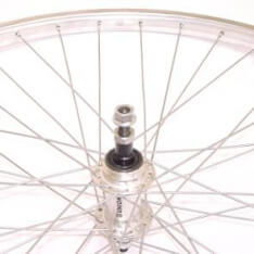 Roue arrière Roland 28 Freew Freew Alu As26 Silver Zink Spk