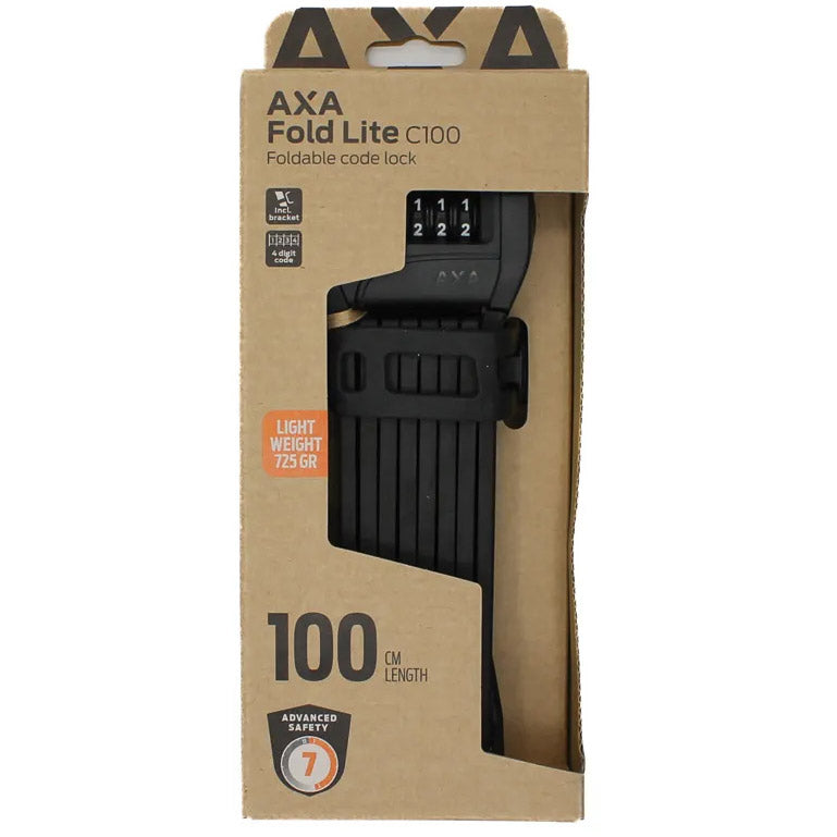Axa antivol pliable Fold Lite C100 - noir
